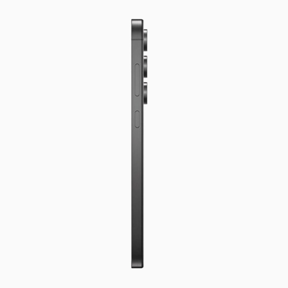 Refurbished Samsung Galaxy S24 FE Zwart zijkant