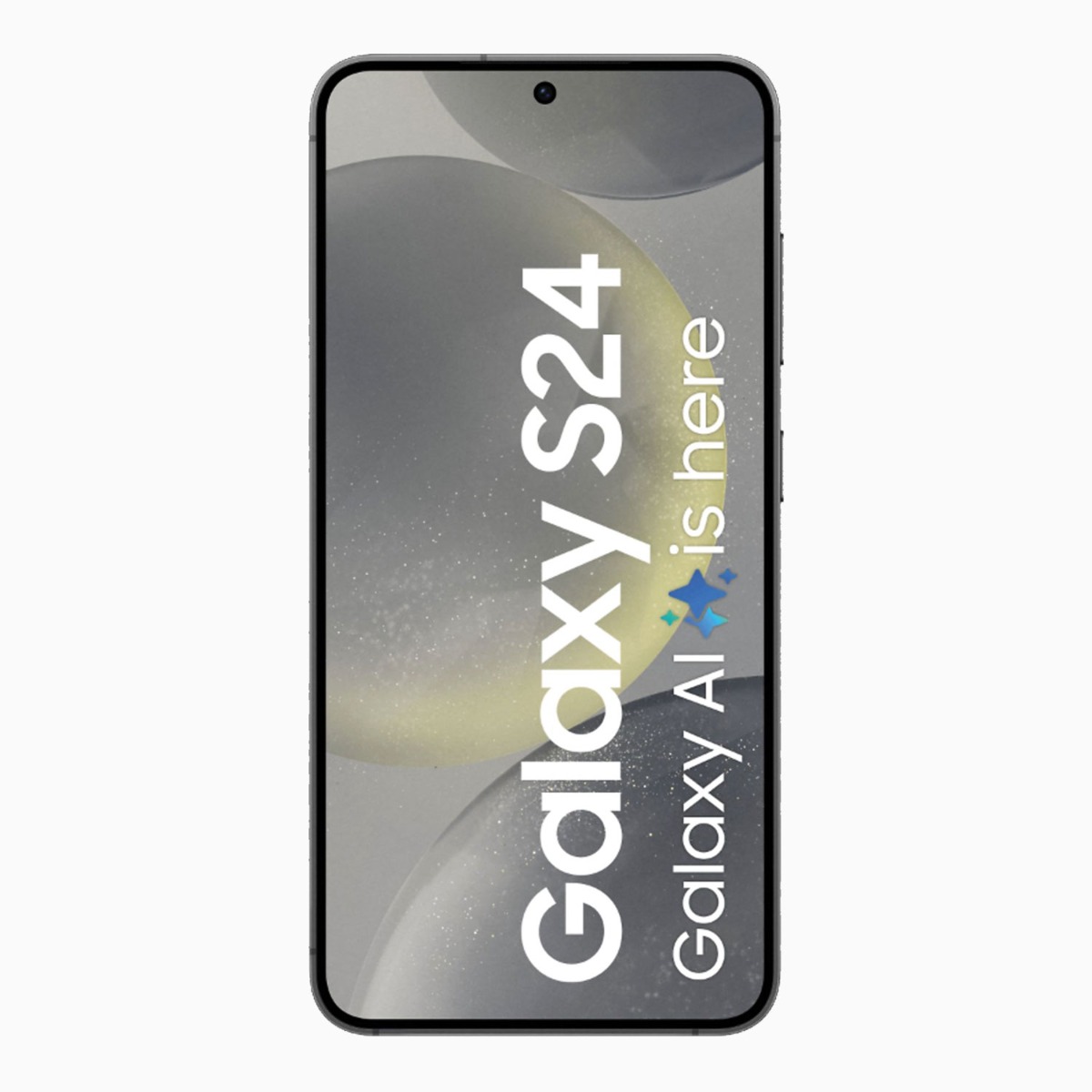 Refurbished Samsung Galaxy S24 Zwart voorkant