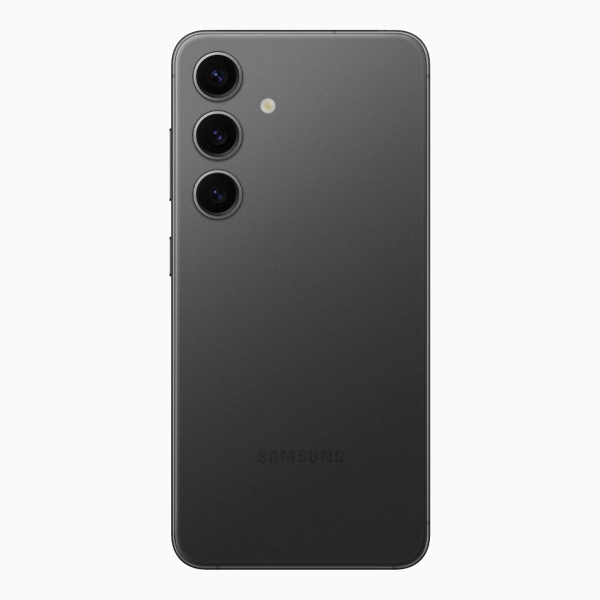 Refurbished Samsung Galaxy S24 Zwart achterkant