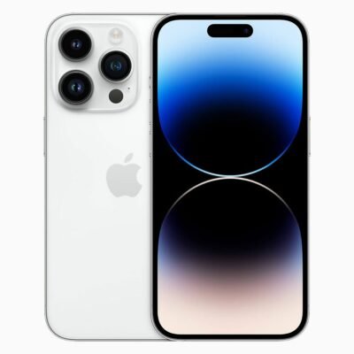 Refurbished iPhone 14 Pro Max Zilver voorkant