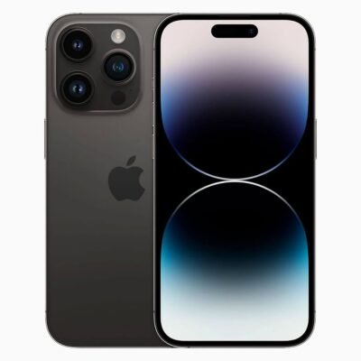 Refurbished iPhone 14 Pro Space Grey voorkant