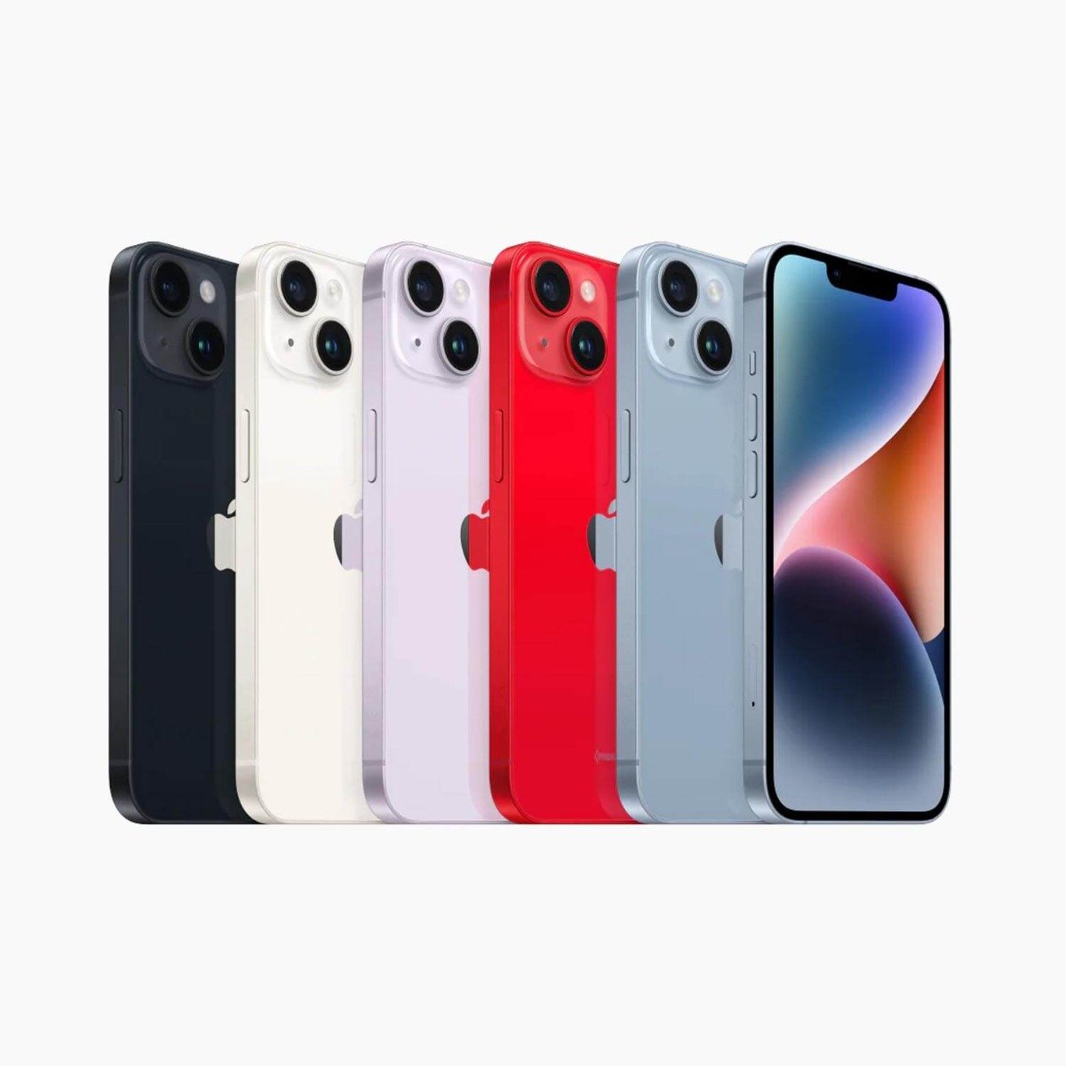Refurbished iPhone 14 Zwart voorkant