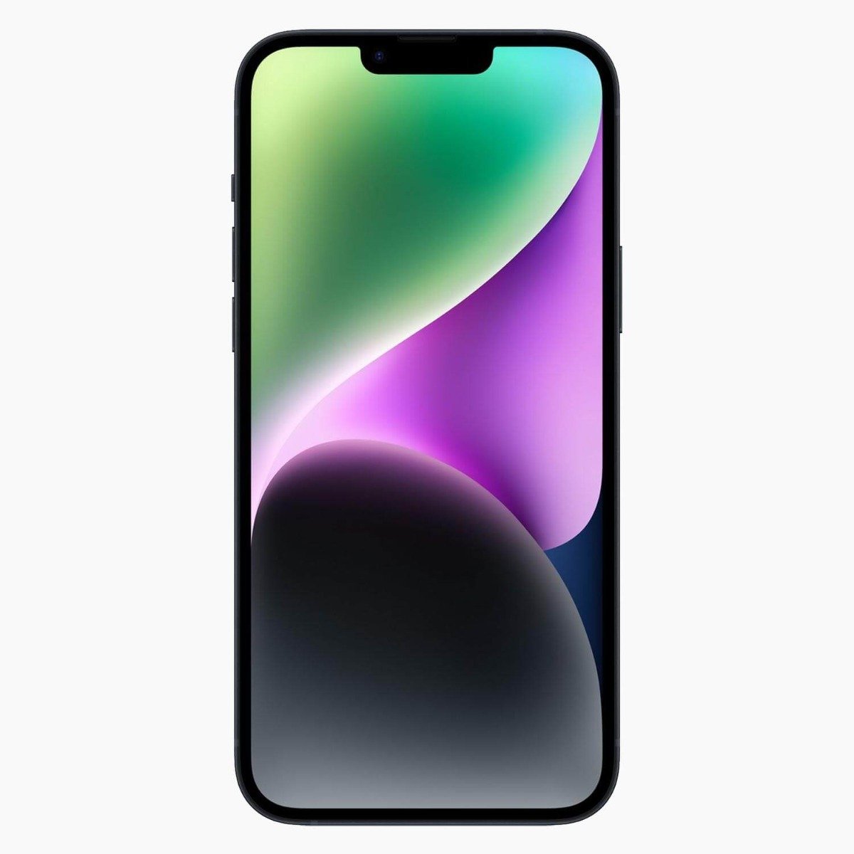 Refurbished iPhone 14 Zwart voorkant