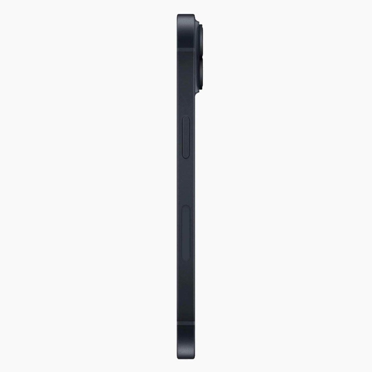 Refurbished iPhone 14 Zwart zijkant