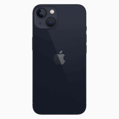 Refurbished iPhone 14 Zwart achterkant