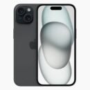 Refurbished iPhone 15 Plus Zwart voorkant