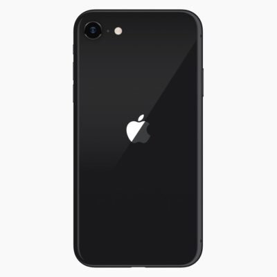 Refurbished iPhone Se 2022 Zwart achterkant