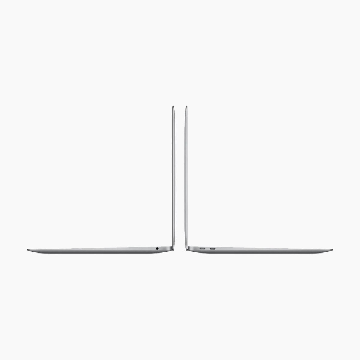 Refurbished MacBook Air 13 (Intel, 2019) Space Grey zijkant