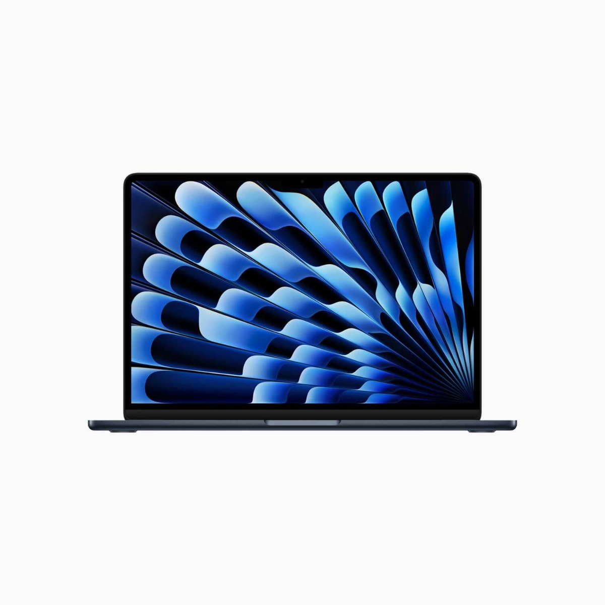 Refurbished MacBook Air 15 (M3, 2024) Midnight voorkant