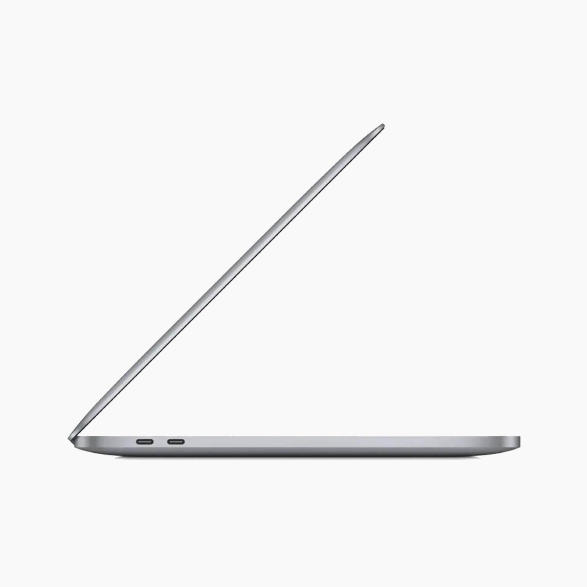 Refurbished MacBook Pro 13 (M1, 2020) Space Grey zijkant