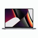Refurbished MacBook Pro 14 (M1, 2021) Space Grey voorkant