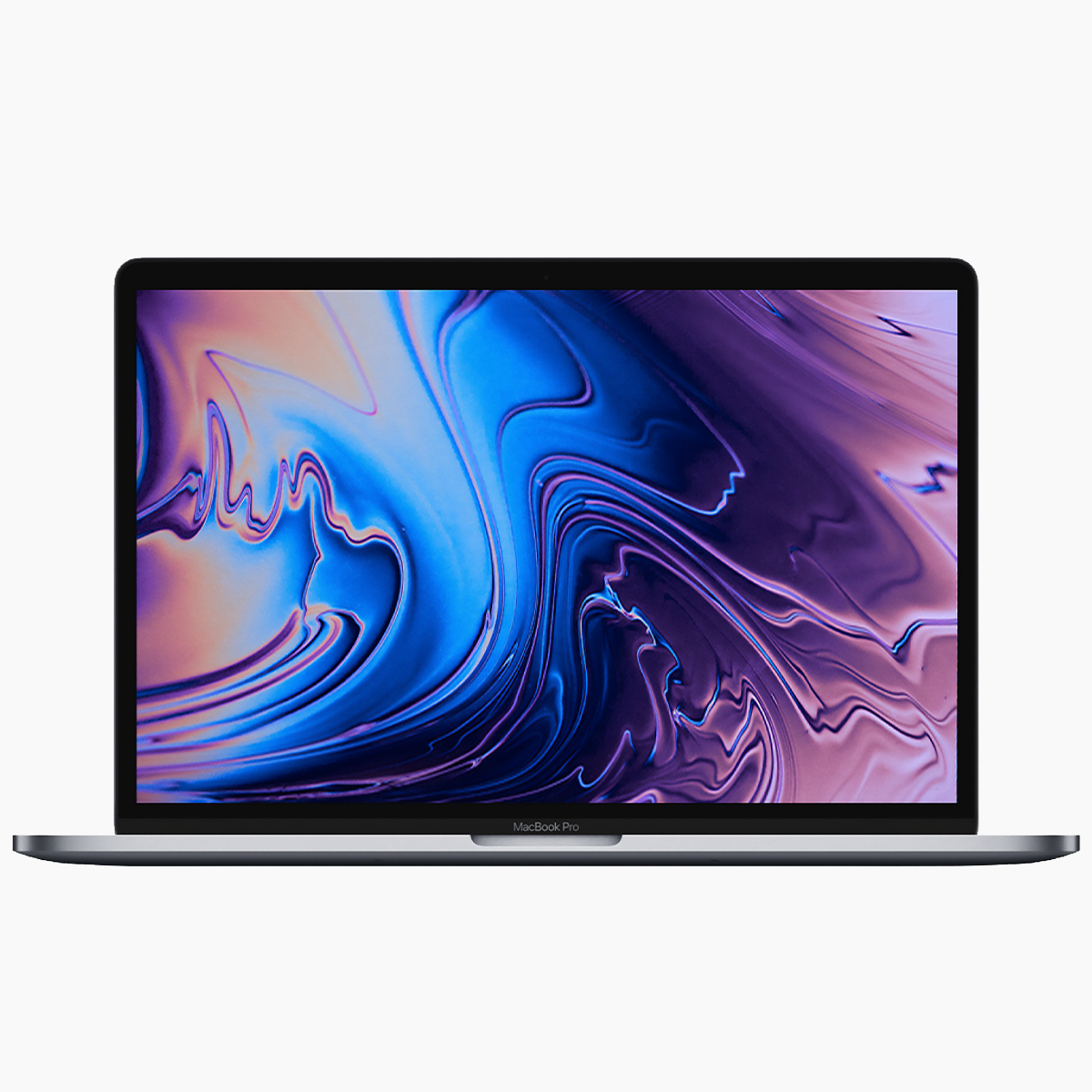 Refurbished MacBook Pro 15 (Intel, 2018) Black voorkant