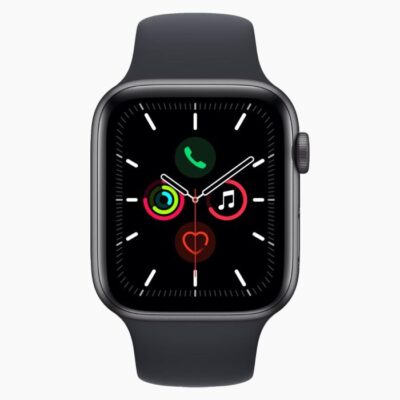 Refurbished Apple Watch SE 2020 Space Grey voorkant