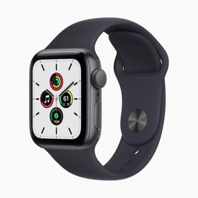 Refurbished Apple Watch SE 2020 Space Grey zijkant