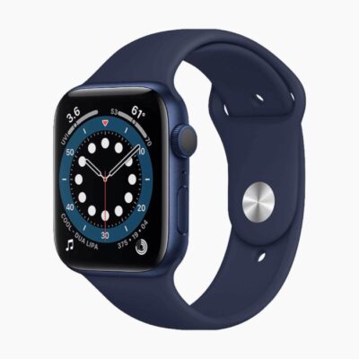 Refurbished Apple Watch Series 6 Blue zijkant