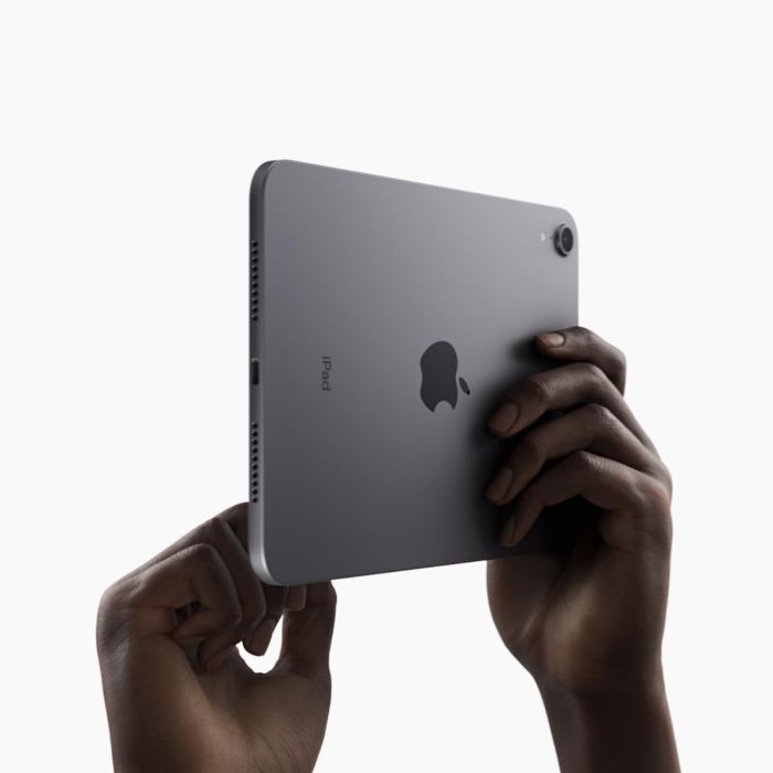 Refurbished iPad Mini 6 Space Grey handzaam-ontwerp