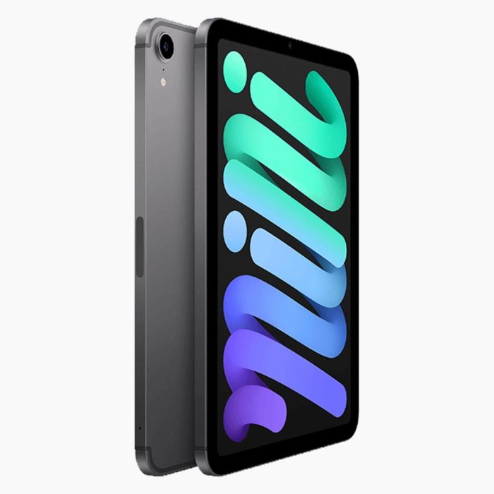 Refurbished iPad Mini 6 Space Grey voorzijkant