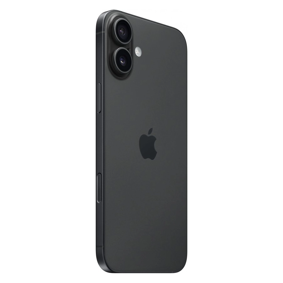 Refurbished iPhone 16 Plus Black achterzijkant
