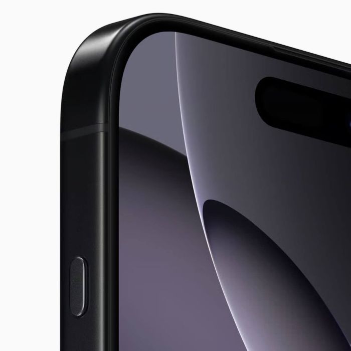 Refurbished iPhone 16 Pro Titanium Black behuizing