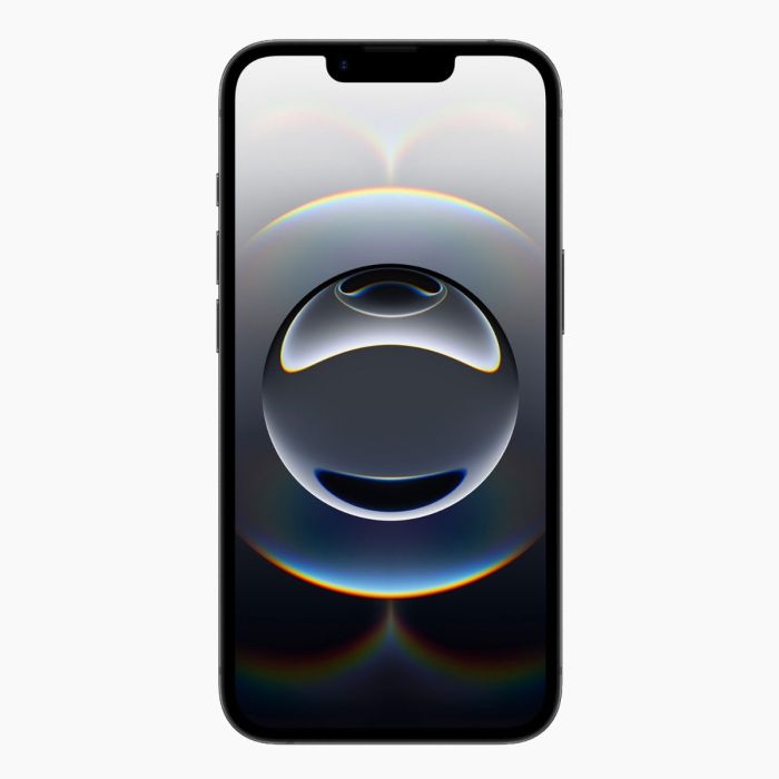Refurbished iPhone 16e Schwarz Handy