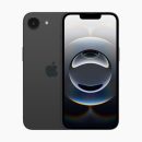 Refurbished iPhone 16e Black voorkant