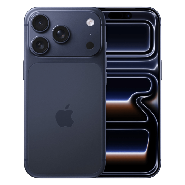 Refurbished iPhone 17 Pro Blue voorkant